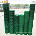 pvc coated green color welded wire mesh roll